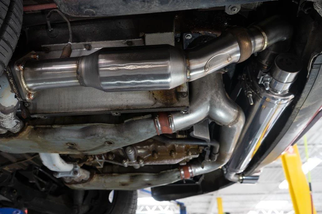 Fabspeed Porsche 964 Carrera Sport highflow Catalytic Converter (1989-1994) - Image 5