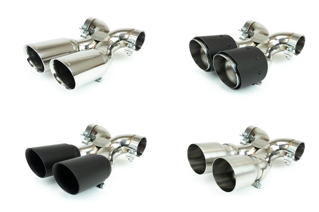 Fabspeed Porsche 981 Cayman GT4 Deluxe Bolt-On Tips