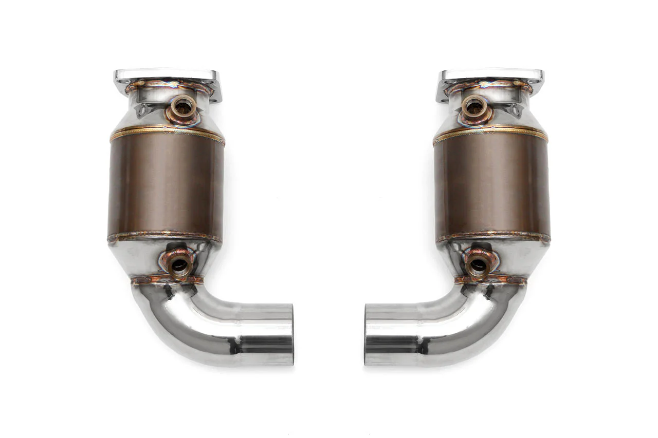 Fabspeed Porsche 991 Turbo / Turbo S Sport Catalytic Converters (2013-2016)