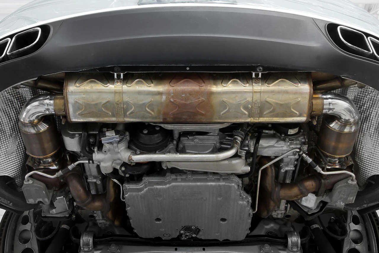 Fabspeed Porsche 991 Turbo / Turbo S Sport Catalytic Converters (2013-2016) - Image 3