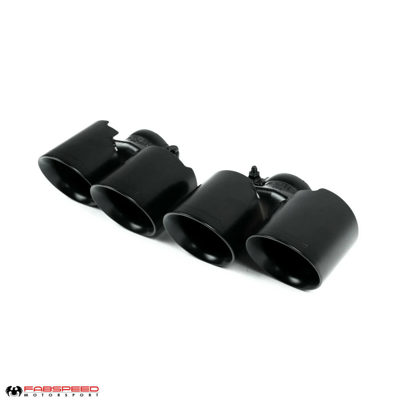 Fabspeed Porsche 997.2 Turbo / Turbo S Deluxe Quad Style Tips (2010-2012) - Image 2