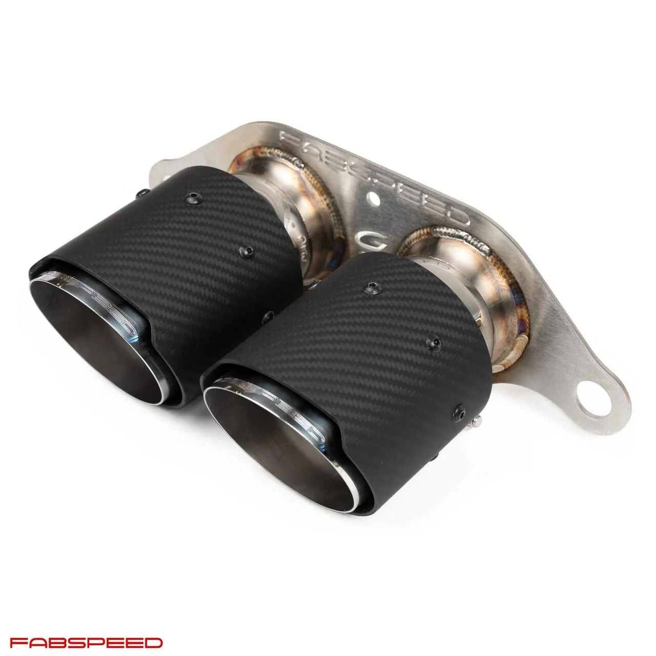 Fabspeed Porsche 997 GT3 / GT3 RS Deluxe Dual Style Tips - Image 2