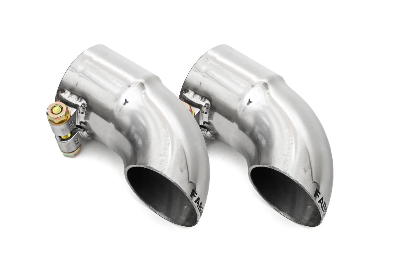Fabspeed Porsche GT3 Competition Slip-On Turndown Tips - Image 2