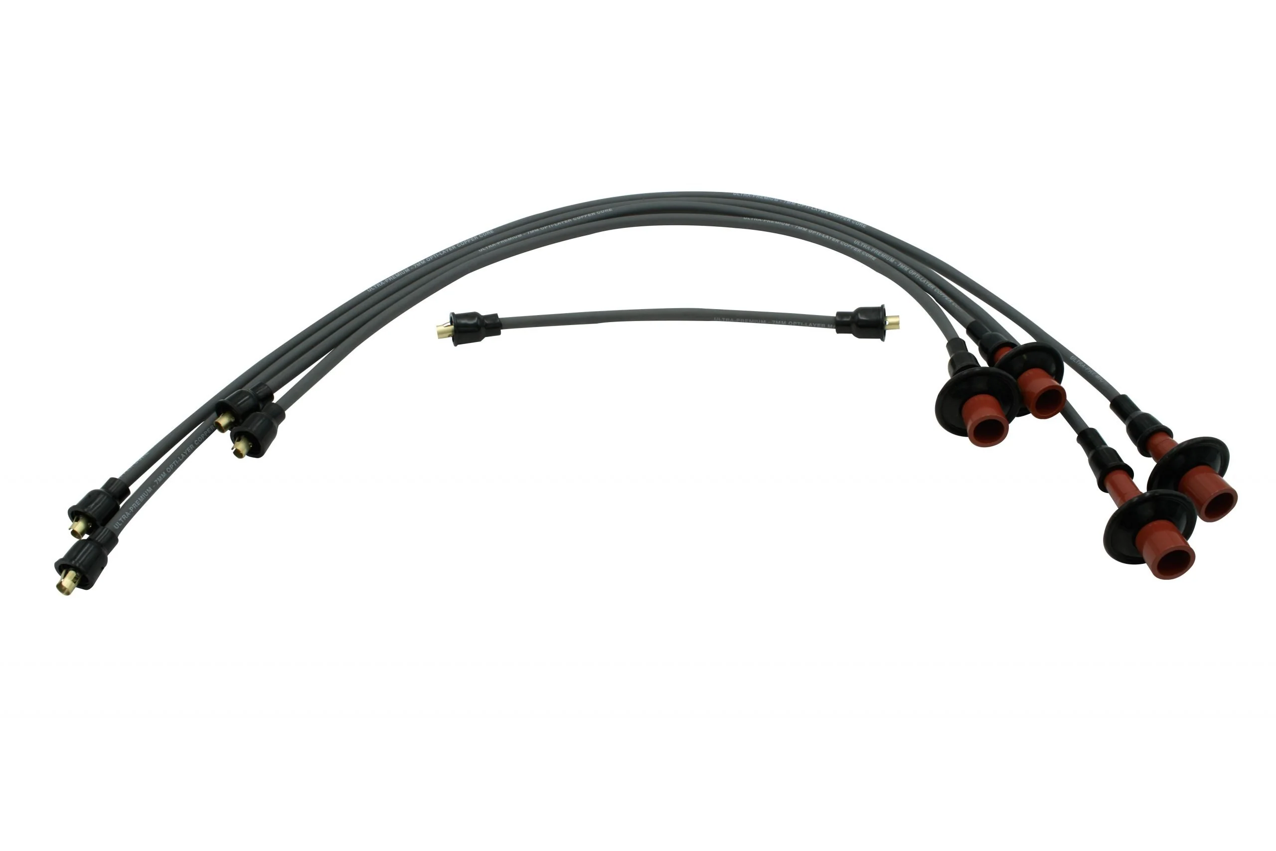 Premium Ignition Wire Set, Fits Type 1 50-79, Ghia 56-74, Type 2 50-71 (Bagged)