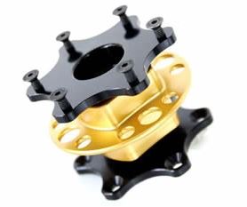 Quick Release Steering Hub- Gold
