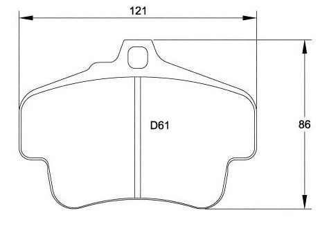 Race Technologies RE10 Brake Pad Set 2282 - Image 2