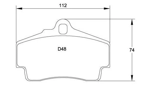 Race Technologies RE10 Brake Pad Set 2283 - Image 2