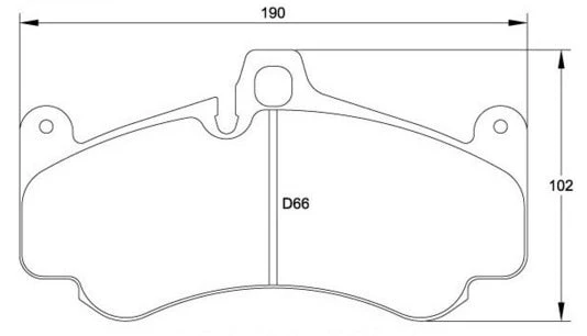 Race Technologies RE10 Brake Pad Set 2363
