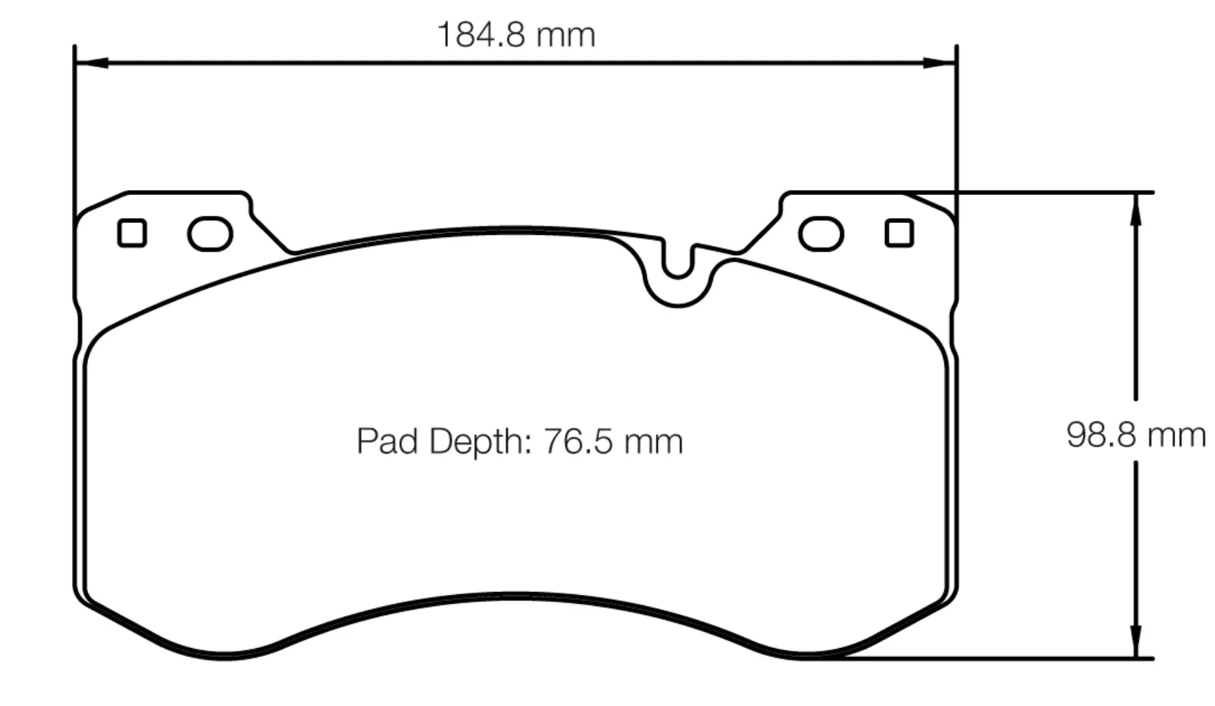 Race Technologies RE10 Front Brake Pads for BMW M2 G87 (2023+), front w/ iron rotors