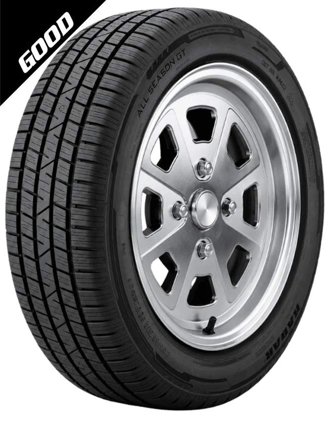 Radar All-Season GT 195/65R15XL 95V for Narrow-Body Porsche 914 (Good Package)