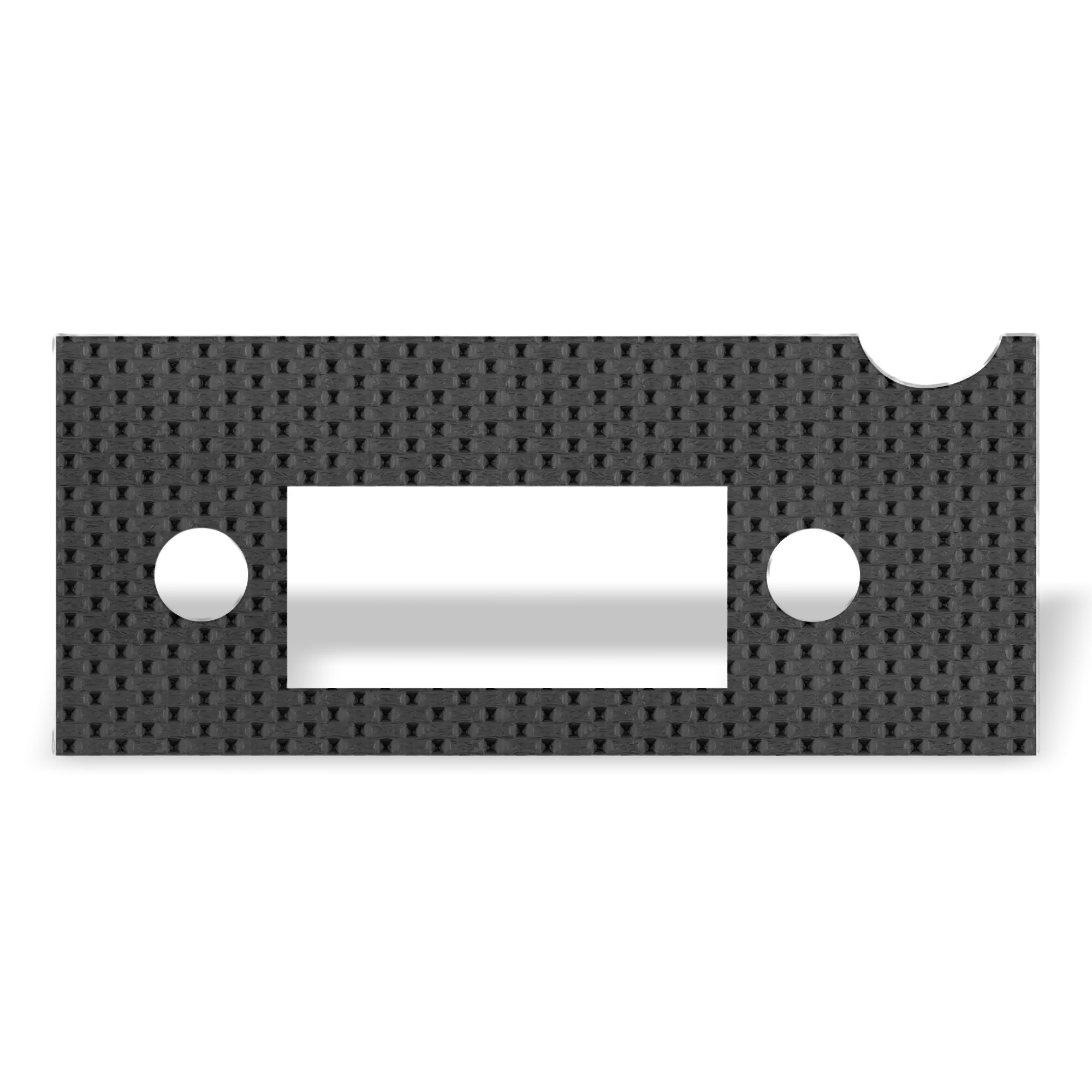 914Rubber Radio Plate for Porsche 914 (1970-76)