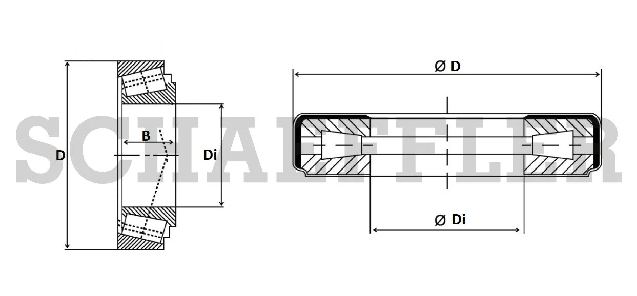Rear Outer Wheel Bearing for 930 Turbo - Image 3