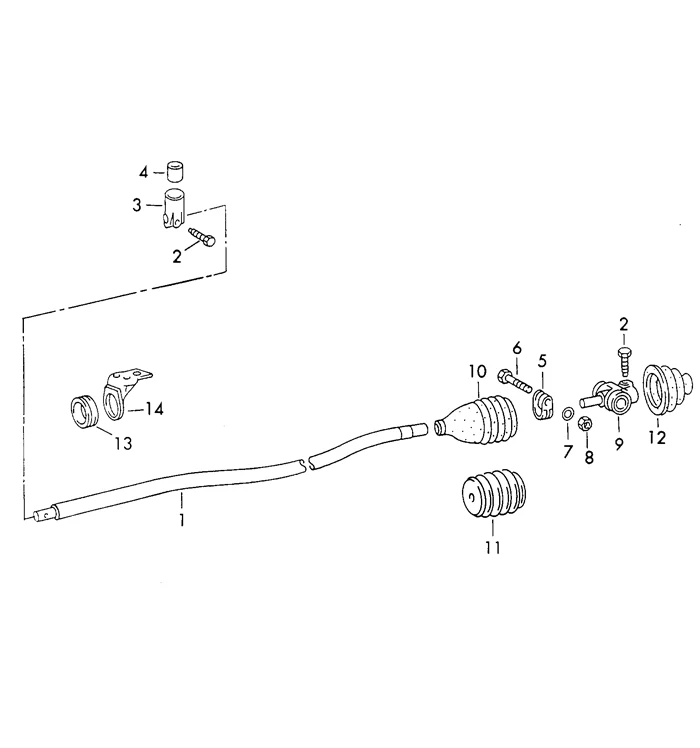 Rear Shift Coupler Boot at Firewall for Porsche 911 (1972-88) - Image 2