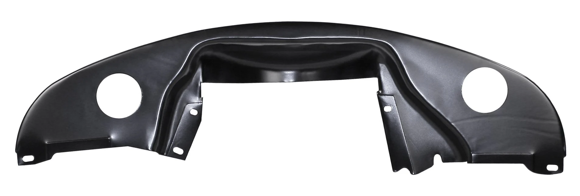 Rear Tin, with Hose, without Heat Riser, Black