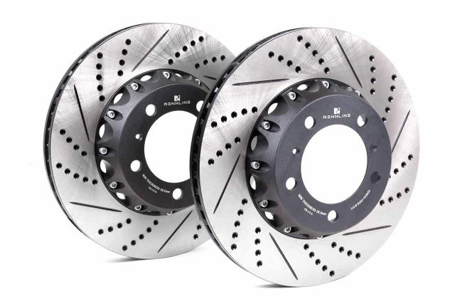 Rennline 330X28MM Floating Front Rotor for Porsche 991