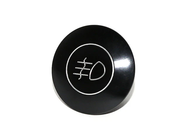Rennline Billet Dash Knobs - Rear Fog Light - for Porsche 911 and 912 (1974-89)