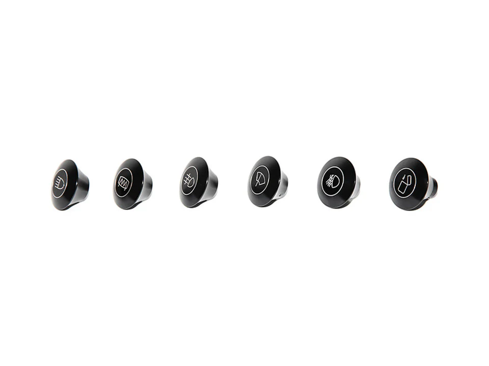 Rennline Billet Dash Knobs - Windshield Wiper - for Porsche 911 and 912 (1974-89) - Image 2