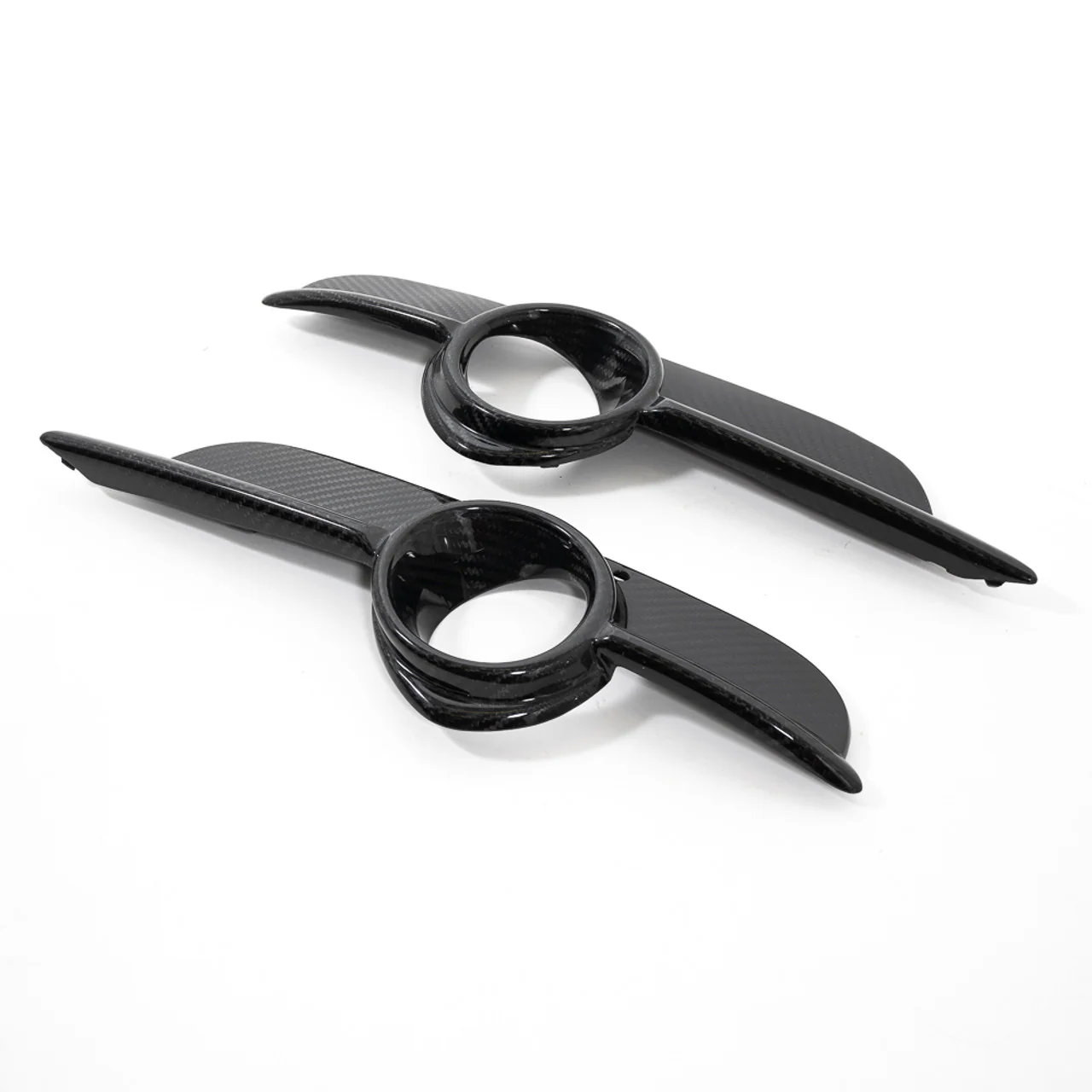 Rennline Carbon Fiber Fog Light Bezels For Porsche 987.1 Cayman - Image 3