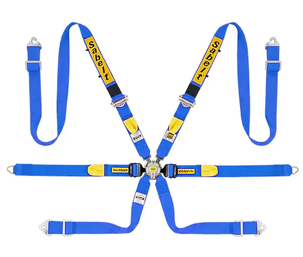 Sabelt Enduro Gold Six-Point Racing Harness - Image 2