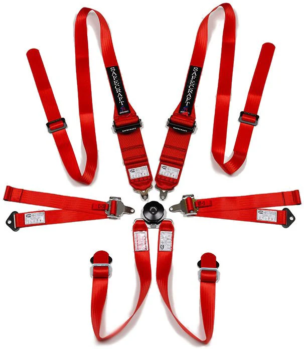 Safecraft Restraints 6 Point Racing Harness - SFI