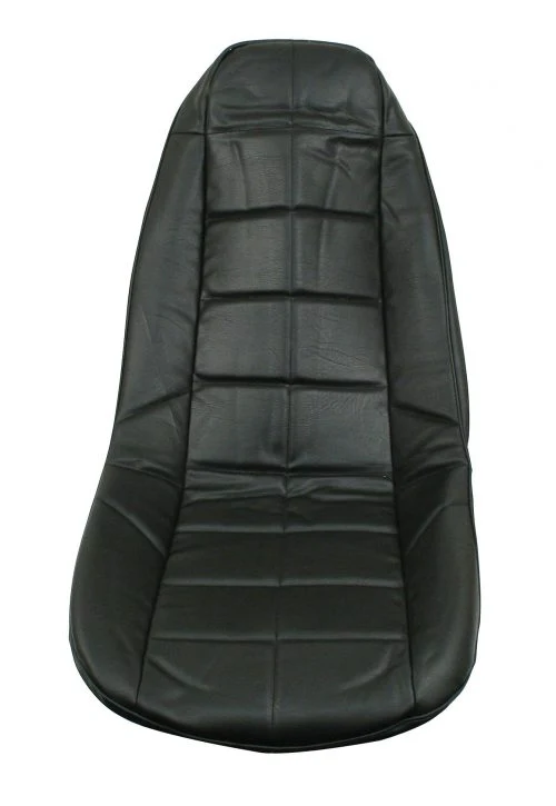 Seat Cover, Black Square Pattern