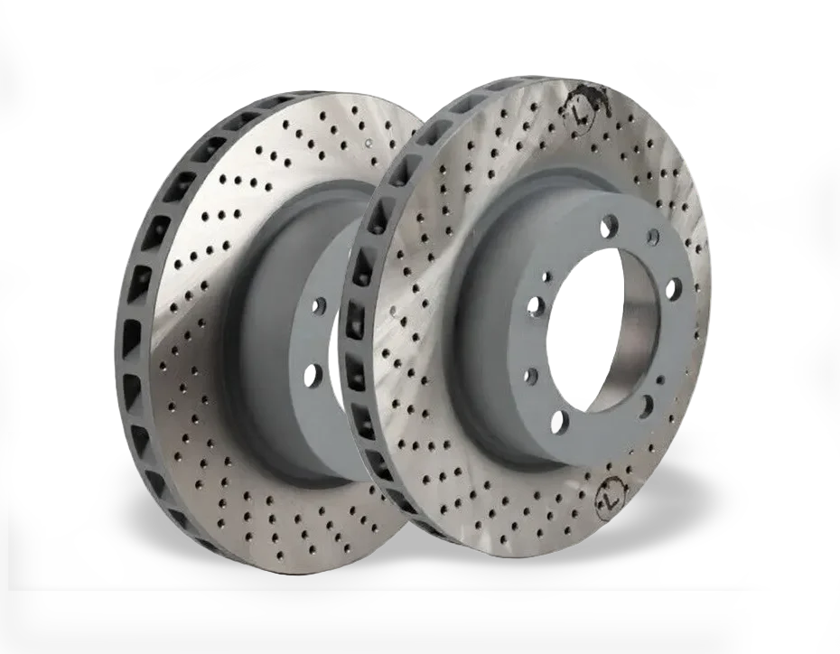 Sebro Front Brake Disc Pair for Porsche 968 w/ M030 Option