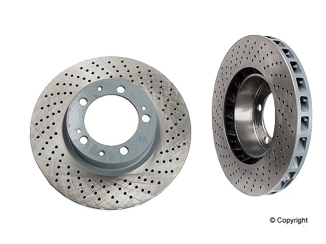 Sebro Front Brake Disc Pair for Porsche 964 Turbo (1993-94)