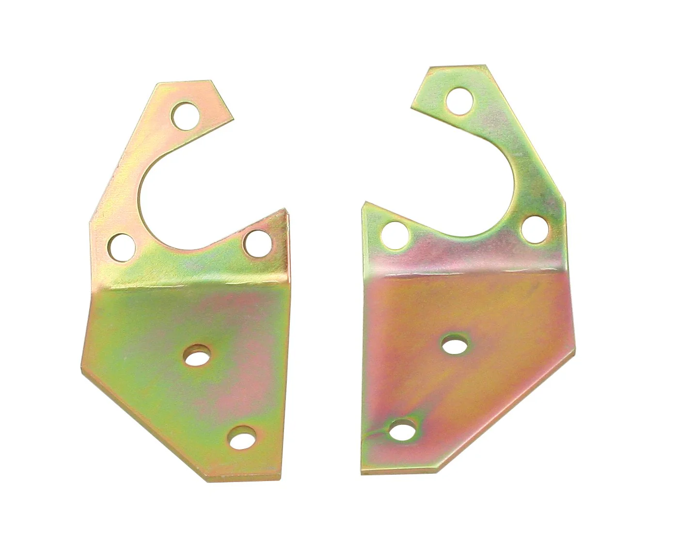 Shock Mount Kit, Swing Axle, Pair, Zinc Plated (Bolt-On Installation)
