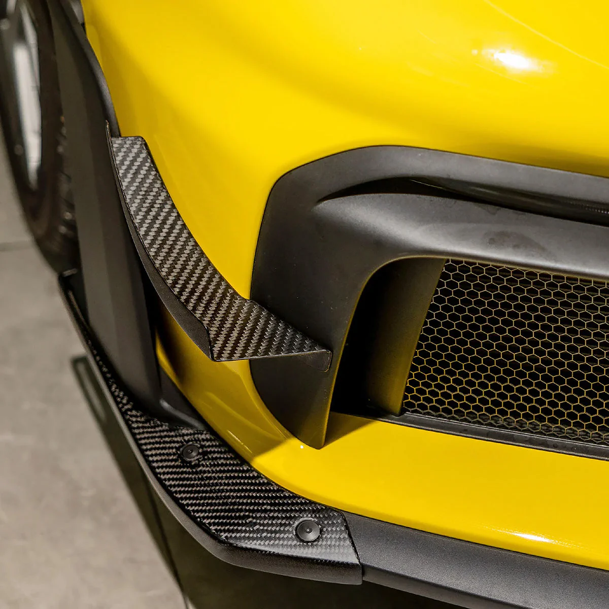 SilverRocket Dry Carbon Clubsport Dive Plane and Lower Side Spoiler Pack for Porsche 718 GT4 RS