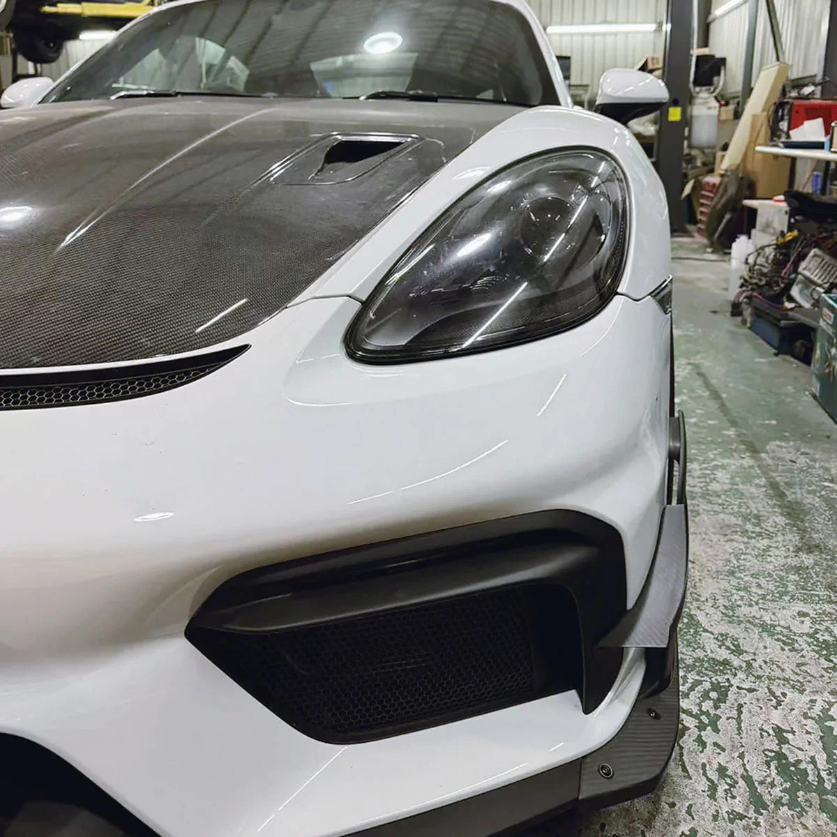 SilverRocket Dry Carbon Clubsport Dive Planes for Porsche Track Applications 981/718/991/992 - Image 14