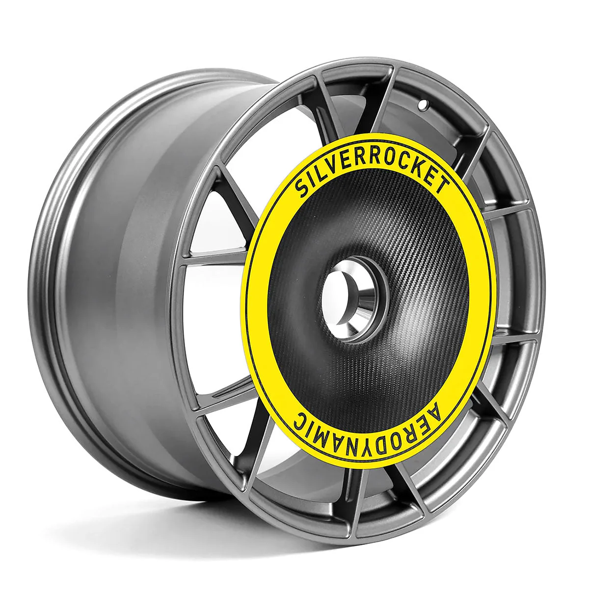 SilverRocket Dry Carbon R-HR AeroBrake Rotor