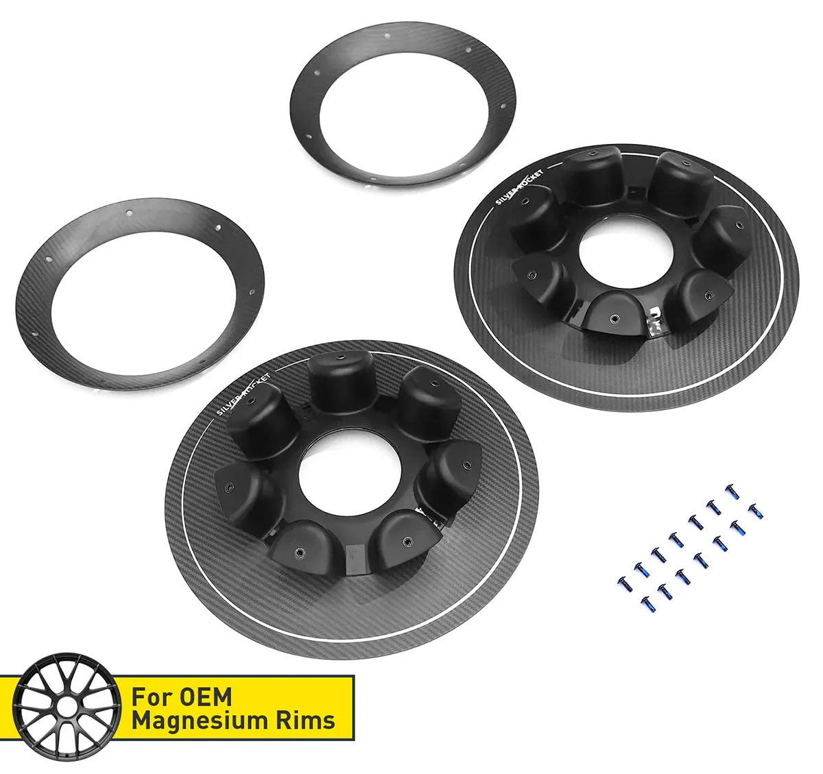SilverRocket Dry Carbon R-HR AeroBrake Rotor - Image 2