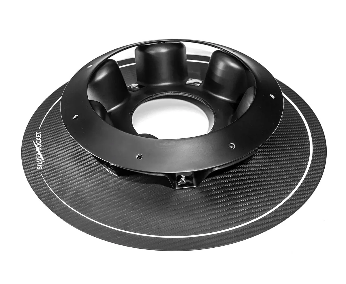 SilverRocket Dry Carbon R-HR AeroBrake Rotor - Image 4