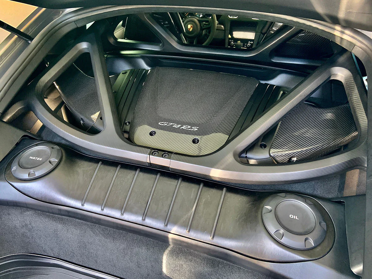 SilverRocket Dry Carbon Roll Bar for Porsche Track Applications 981/718 Cayman - Image 11