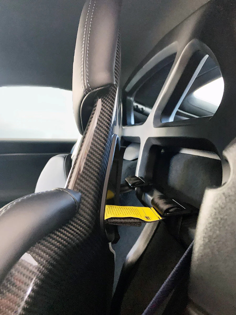 SilverRocket Dry Carbon Roll Bar for Porsche Track Applications 981/718 Cayman - Image 16