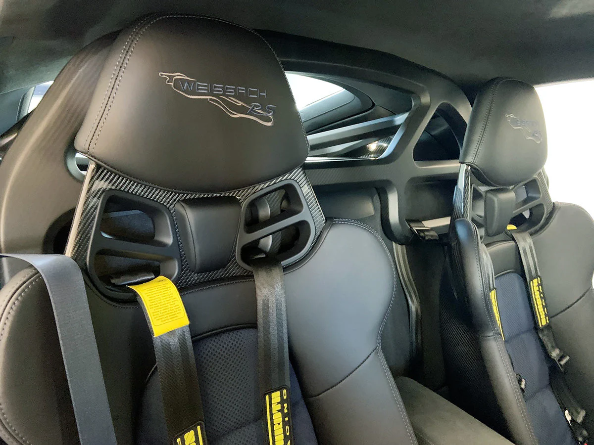 SilverRocket Dry Carbon Roll Bar for Porsche Track Applications 981/718 Cayman - Image 17