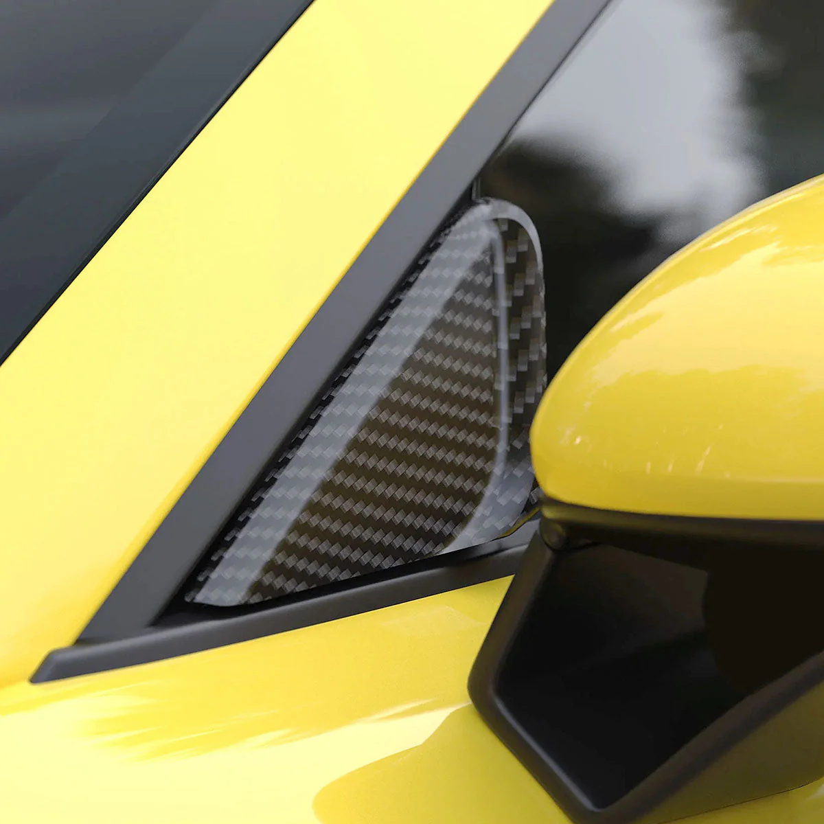SilverRocket Dry Carbon Wind Buffeting Deflector Kit for Porsche 981/718 Cayman - Image 2