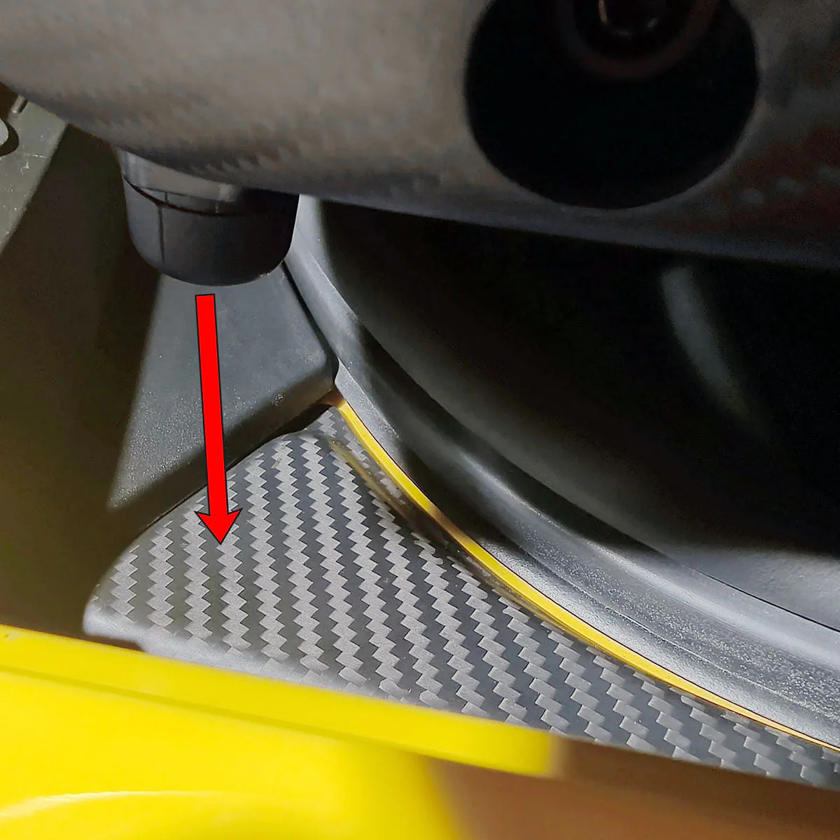 SilverRocket Dry Carbon Wing Support Plates for Porsche Track Applications GT4 RS - Image 2