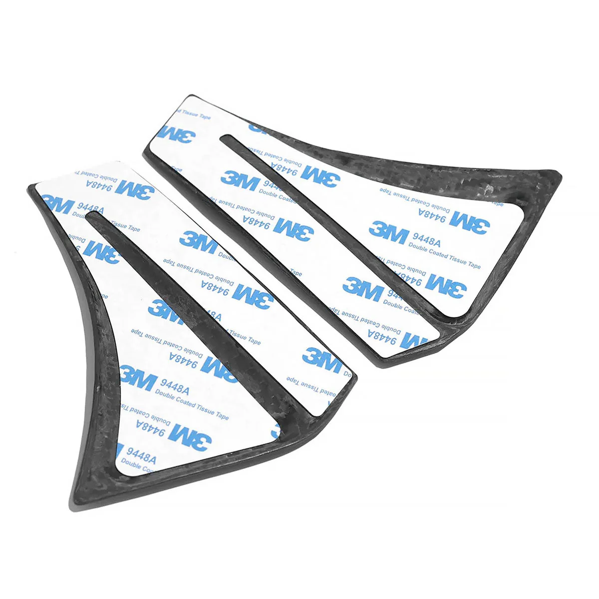 SilverRocket Dry Carbon Wing Support Plates for Porsche Track Applications GT4 RS - Image 4