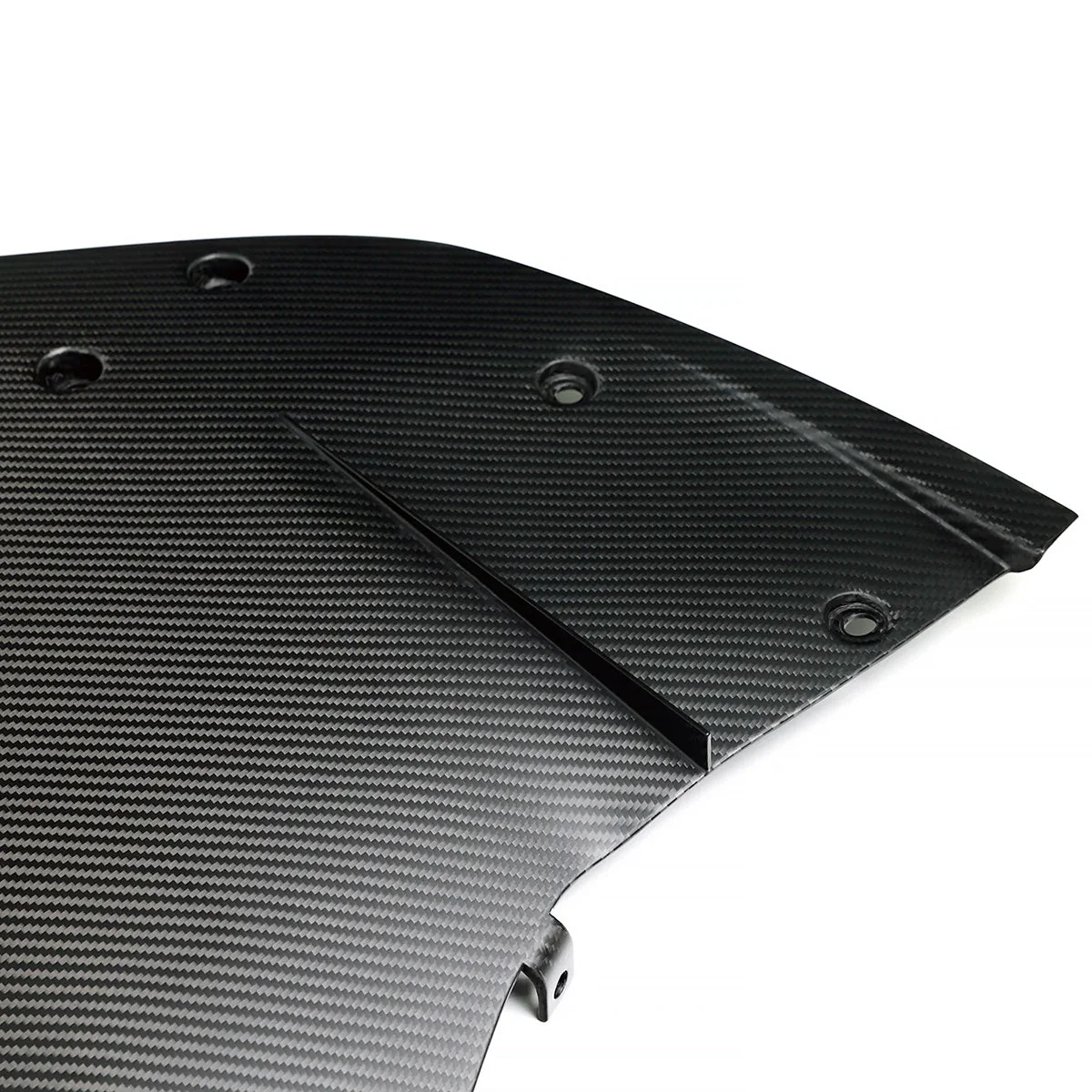 SilverRocket Ultra Downforce Front Dry Carbon Fiber Aeroshield Splitter - Image 10