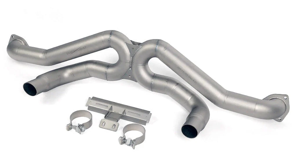 SilverRocket Titanium Race Pipe for Porsche 718