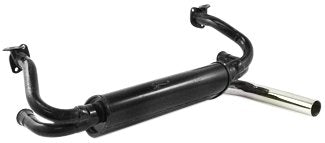 Single Tip GT Exhaust System for VW Type 1 & Karmann Ghia, 1300-1600CC, 1966-73