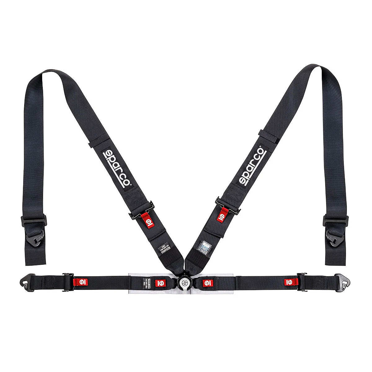 Sparco Four-Point Racing Harness (3-Inch Shoulder Straps) - Image 2