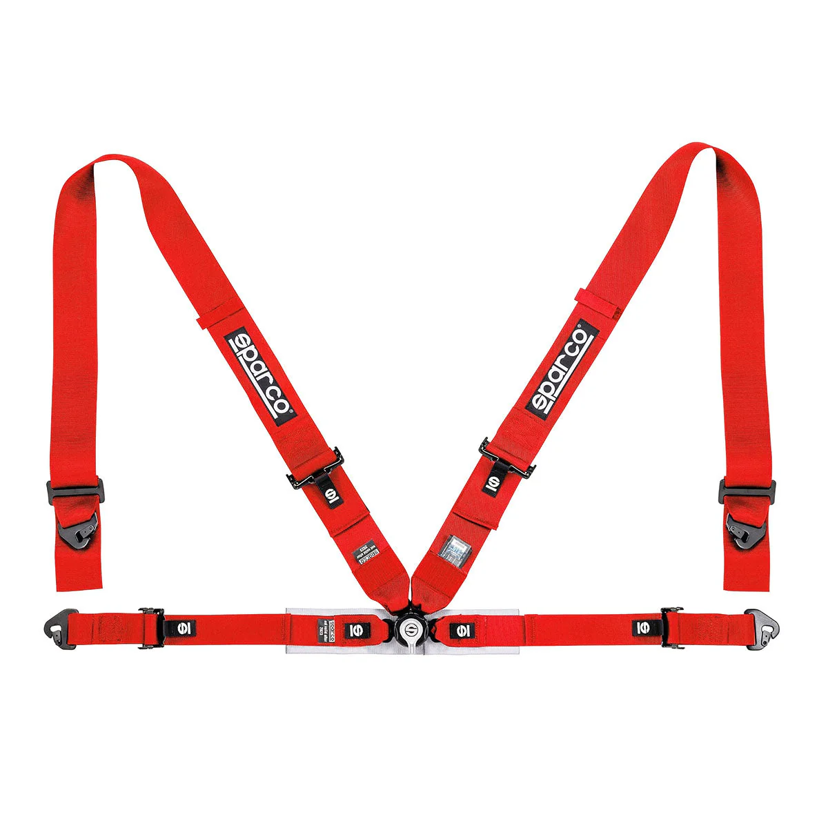 Sparco Four-Point Racing Harness (3-Inch Shoulder Straps) - Image 3