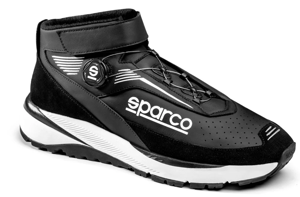 Sparco Chrono Crew Racing Shoesss, FIA/SFI Approved, FIA 8856-2018 - Image 3