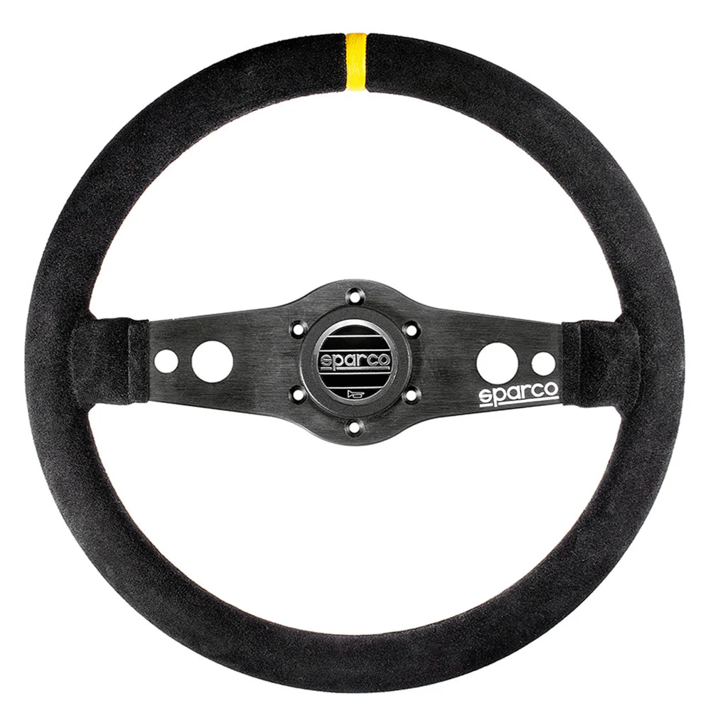 Competition Motorsport Sparco Competition R 215 Flat Steering Wheel 350mm Suede/leather