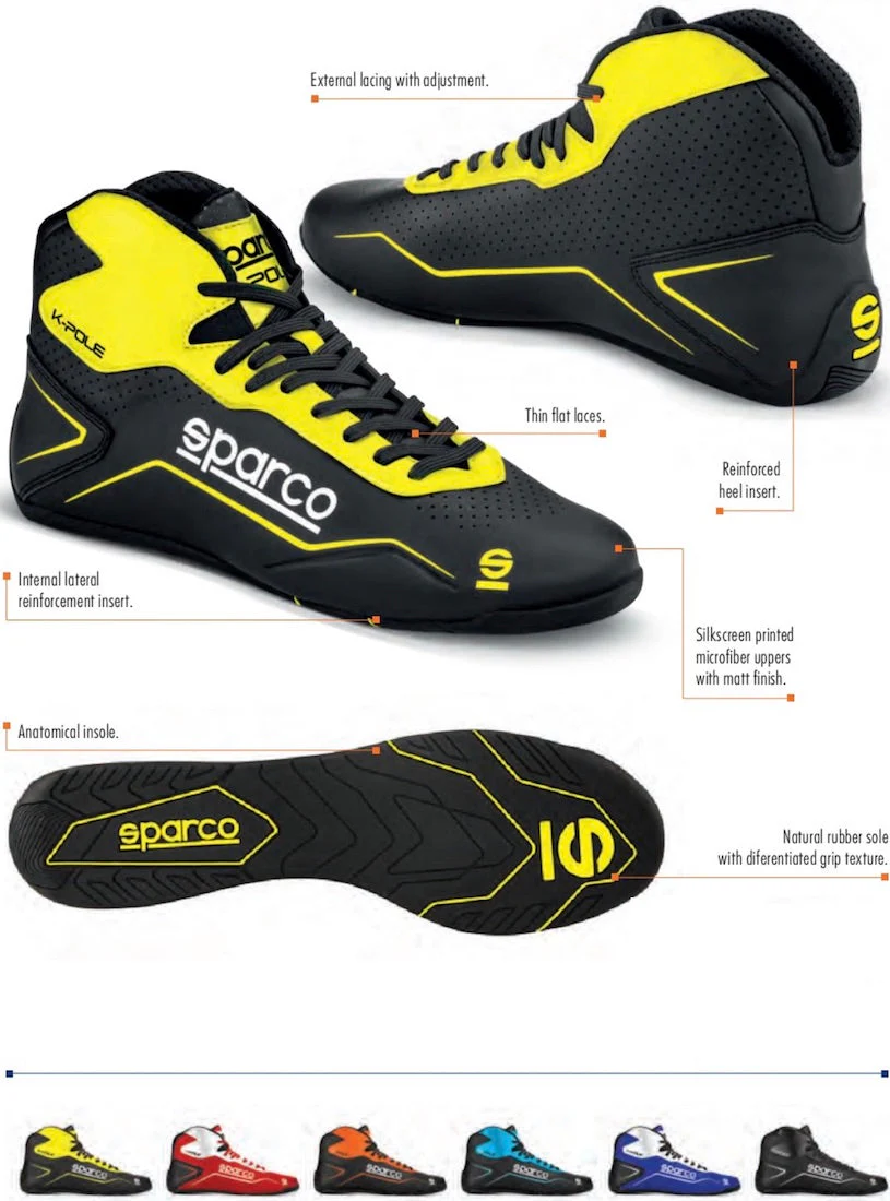 Sparco K-Pole Kart Racing Shoes - Image 8