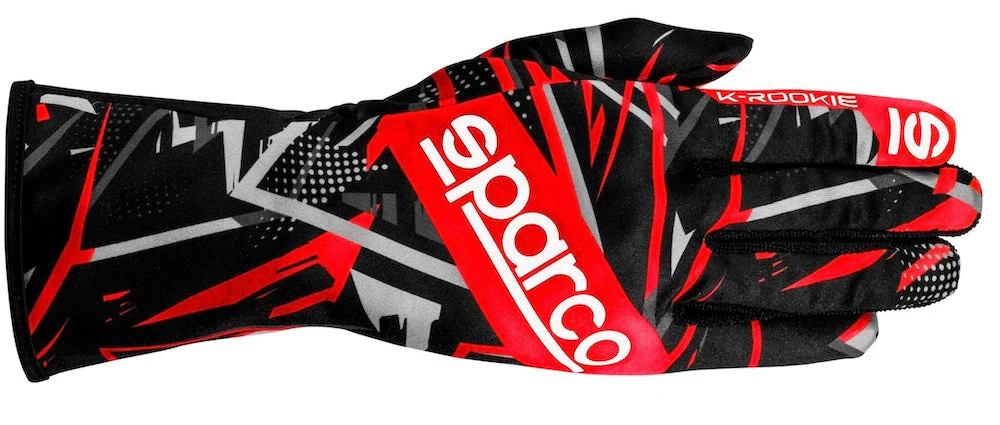 Sparco K-Rookie Kart Racing Gloves, FIA Rated