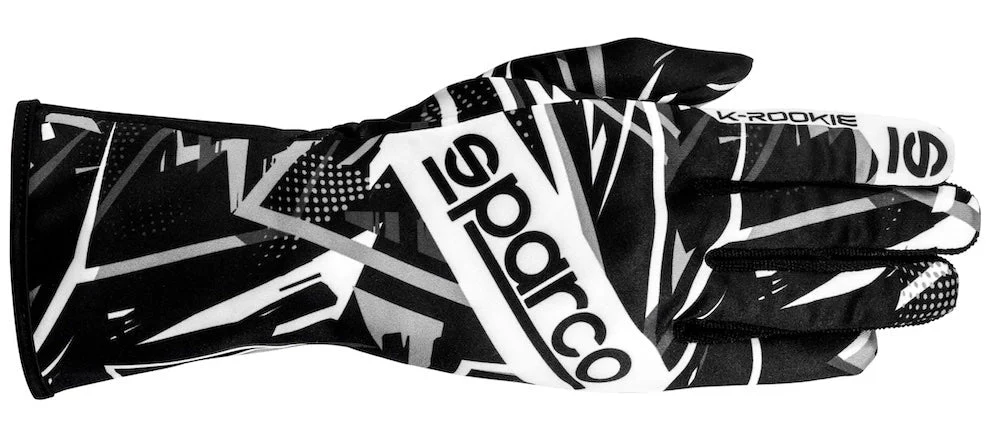 Sparco K-Rookie Kart Racing Gloves, FIA Rated - Image 2