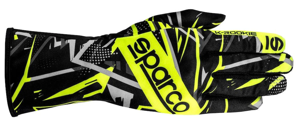 Sparco K-Rookie Kart Racing Gloves, FIA Rated - Image 3